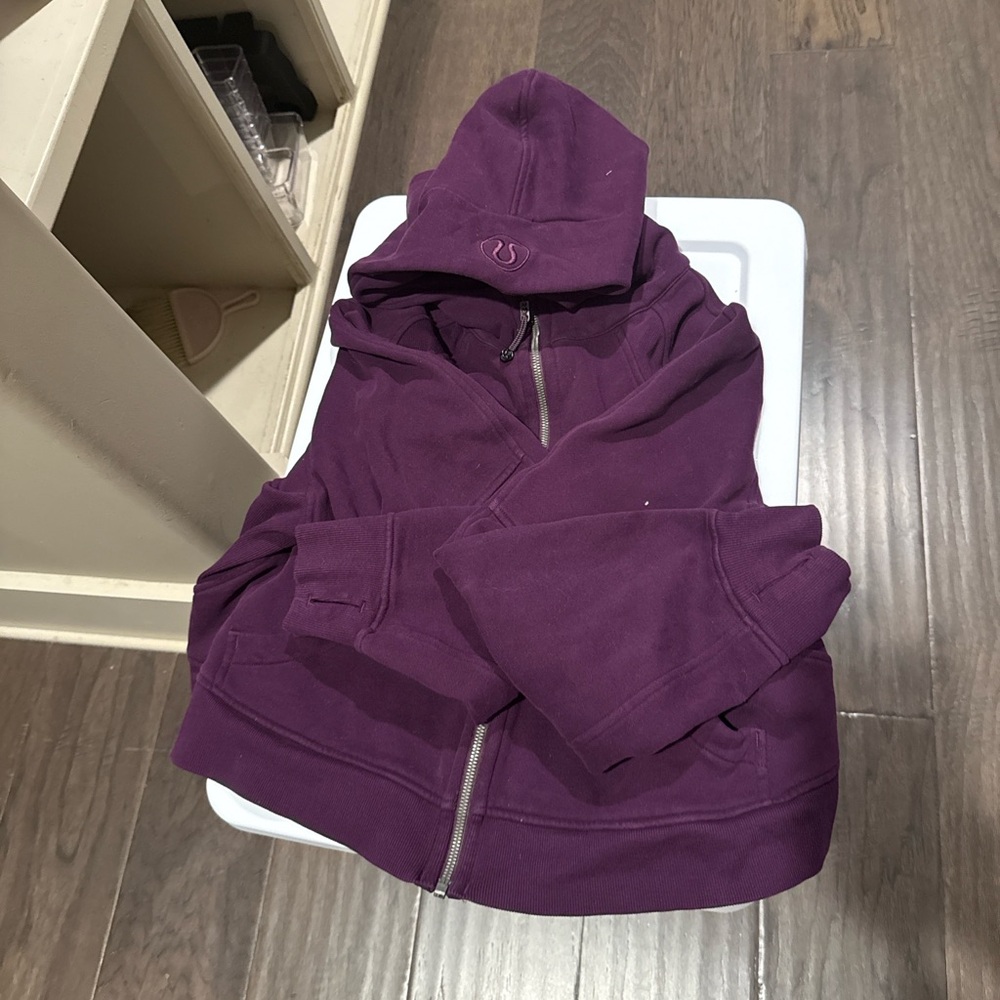 Lulu-B Purple Hoodie Sweatshirt